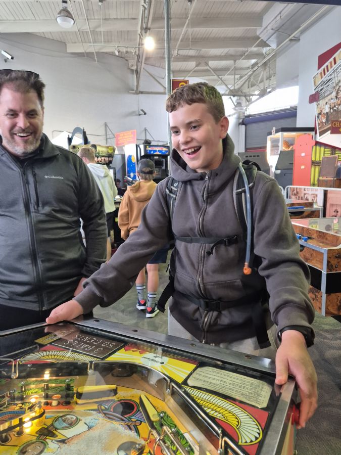 במוזיאון משחקי הארקייד